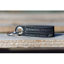 Textílbőr Kulcstartó -...